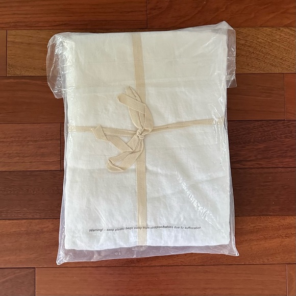 NWT Simple Opulence Twin Sheet Set 100% Linen - Picture 11 of 16